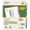 Avery EcoFriendly Recycled Dividers for 3 Ring Binders, 31-Tab, Multicolor Tabs, Ready Index Customizable Table of Contents, 1 Set for 31 Binder Dividers Total (11084)